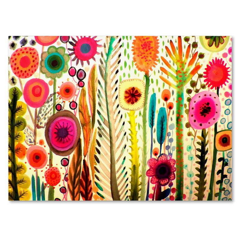Vibrant Spring Floral Oil Painting