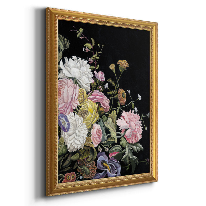 Elegant Floral Baroque Oil Painting | Vibrant Nature-Inspired Artwork for Home Decor