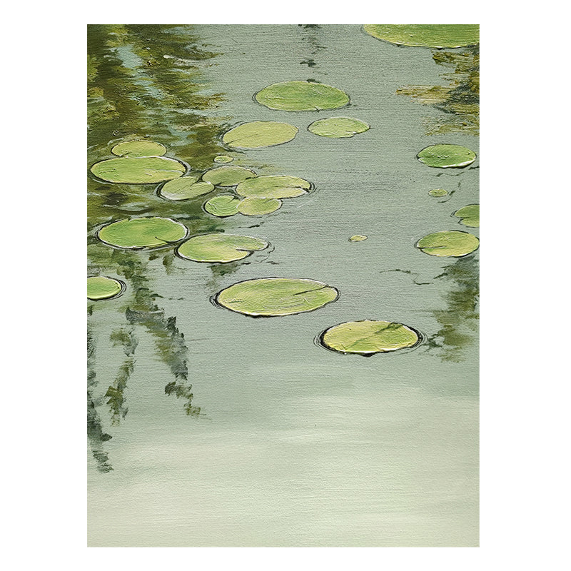 impressionist Water Lilly European Scenic Oil Painting 140IW