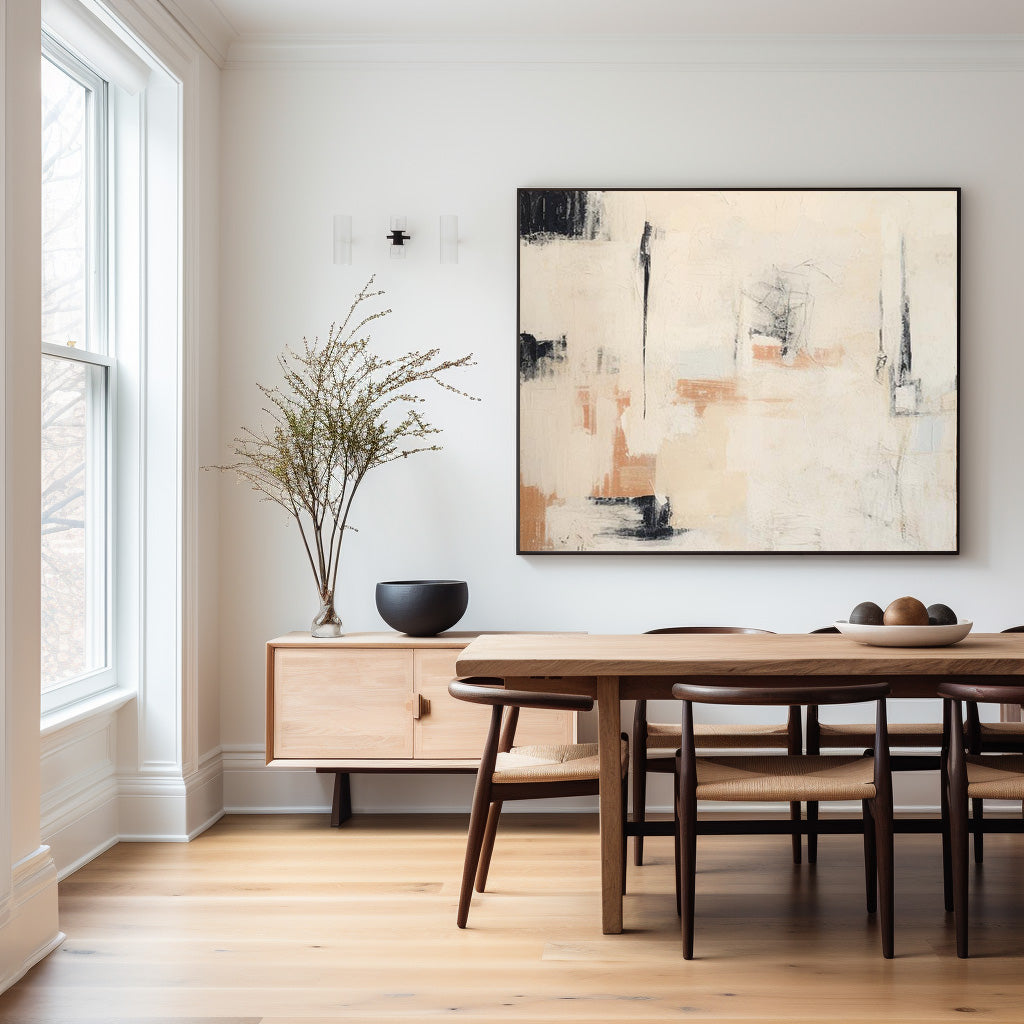 Contemporary Abstract Oil Painting for Modern Home Décor and Art Enthusiasts