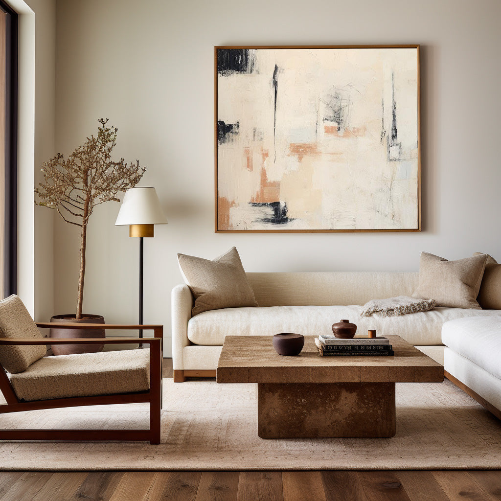 Contemporary Abstract Oil Painting for Modern Home Décor and Art Enthusiasts