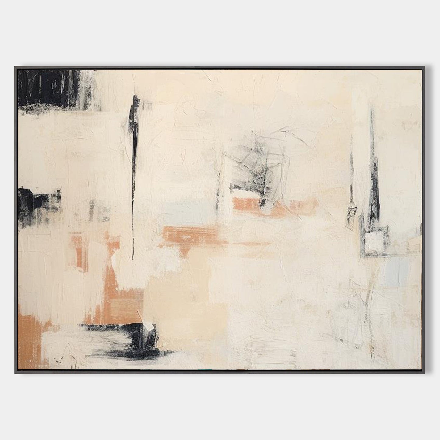 Contemporary Abstract Oil Painting for Modern Home Décor and Art Enthusiasts