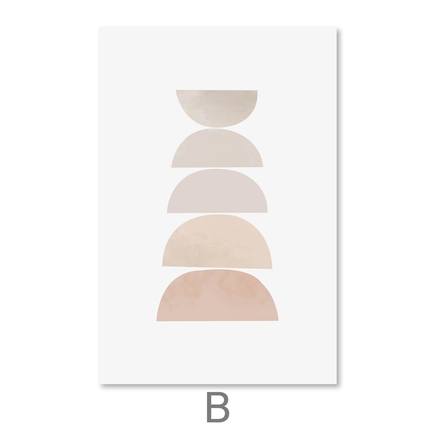 Contemporary Abstract Pastel Art Triptych for Modern Home Décor
