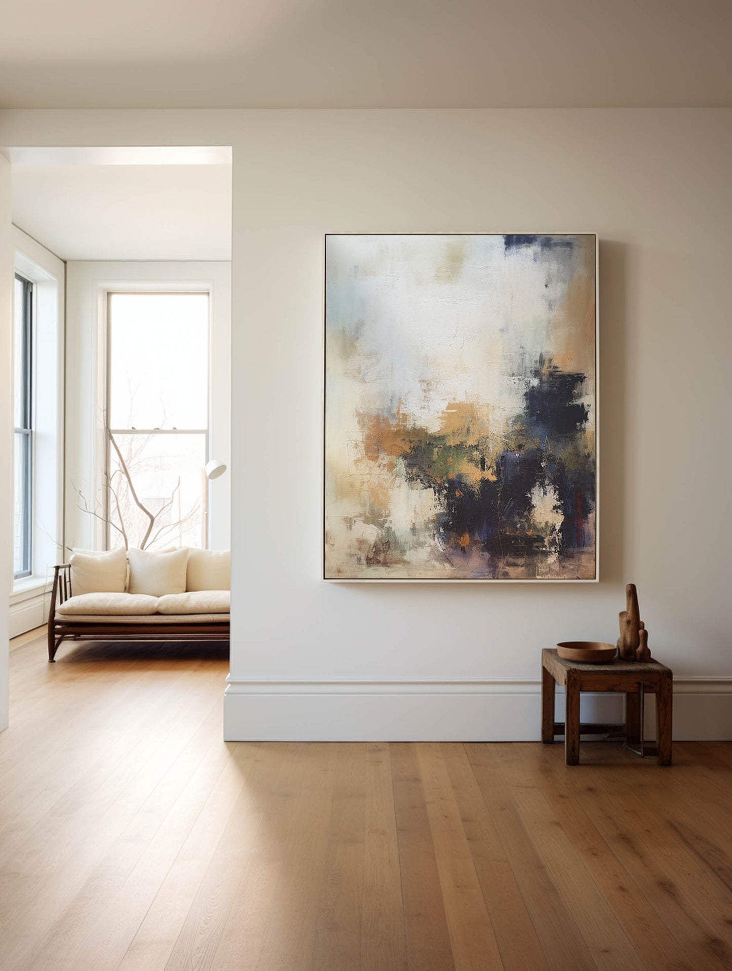 Contemporary Abstract Oil Painting for Modern Home Decor