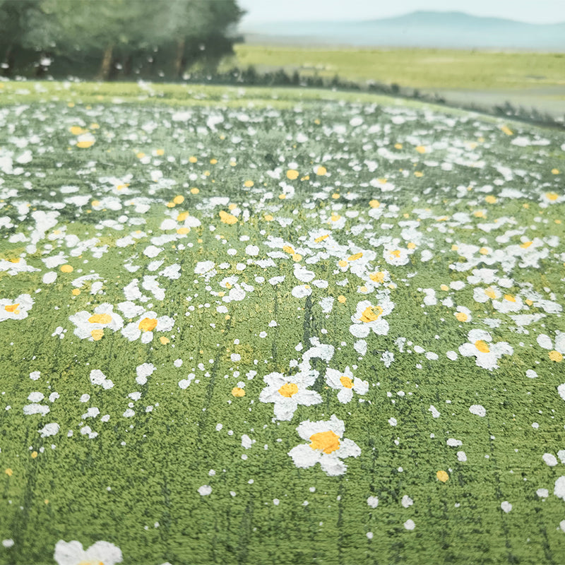 Meadow Floral Forest Scenic Landscape Oil Painting 138MF