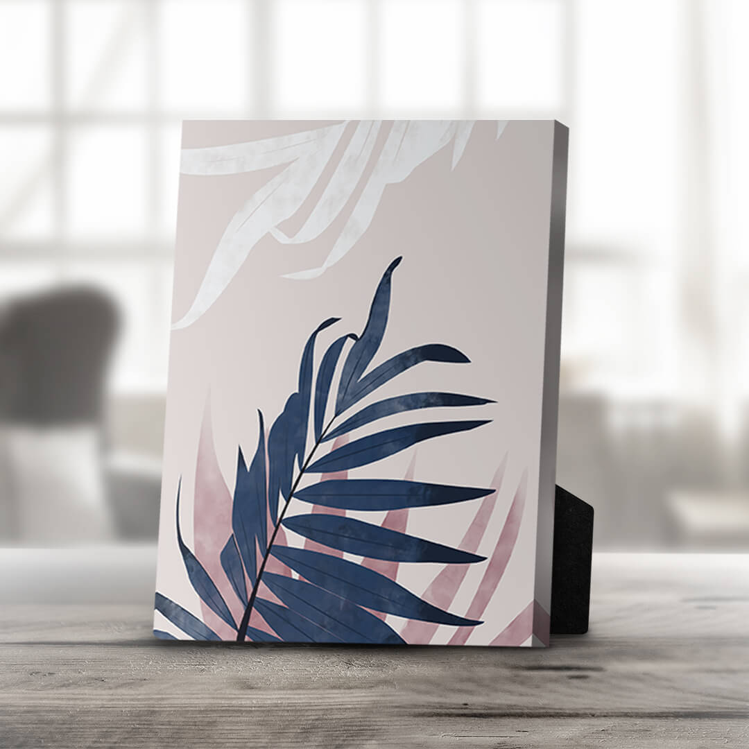 Abstract Floral Serenity Oil Painting for Elegant Home Decor