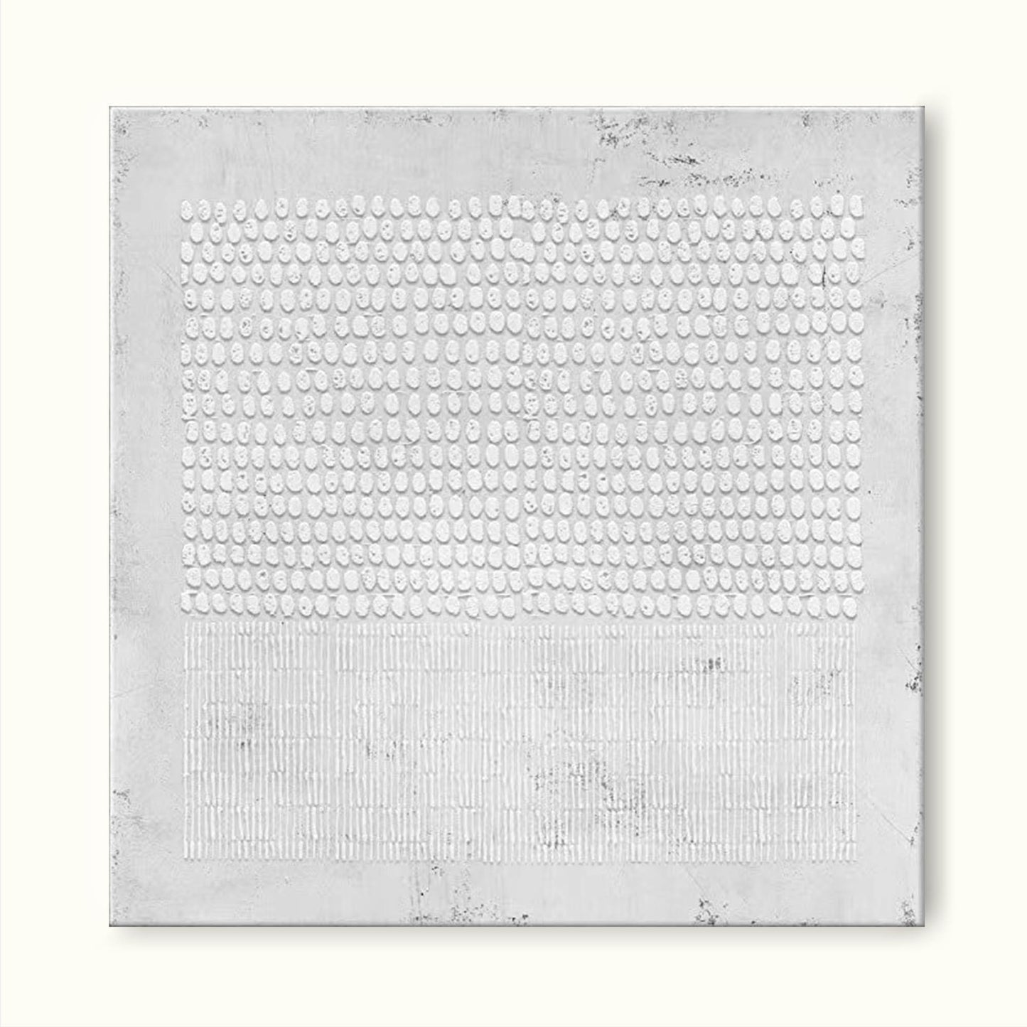 Elegant Minimalist Abstract Oil Painting for Modern Home Décor