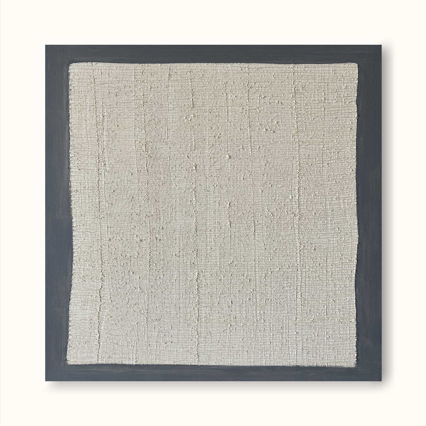 Elegant Minimalist White Texture Oil Painting for Modern Home Decor