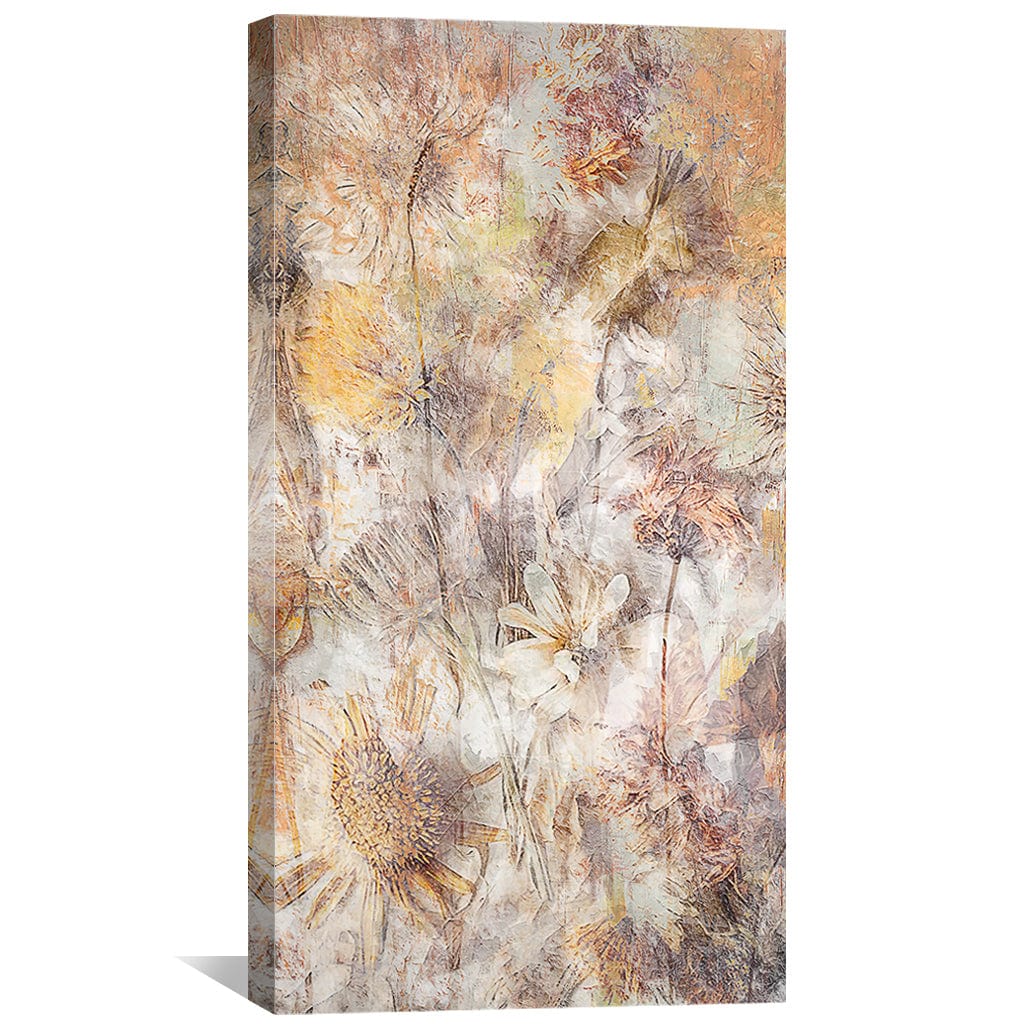 Floral Harmony Oil Painting for Elegant Home Decor
