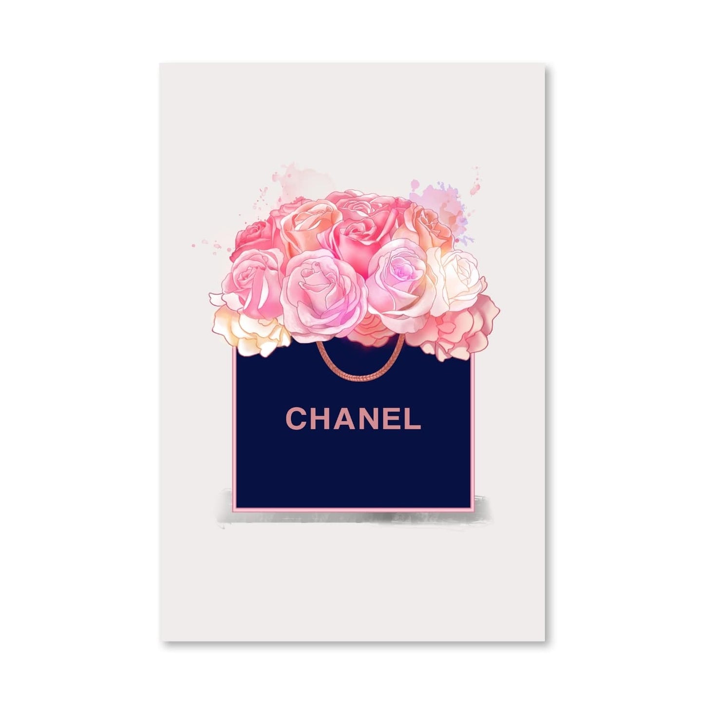 Elegant Floral Bouquet Canvas Art for Home Decor