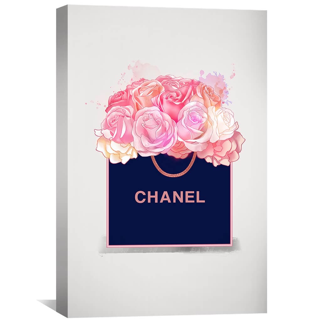 Elegant Floral Bouquet Canvas Art for Home Decor