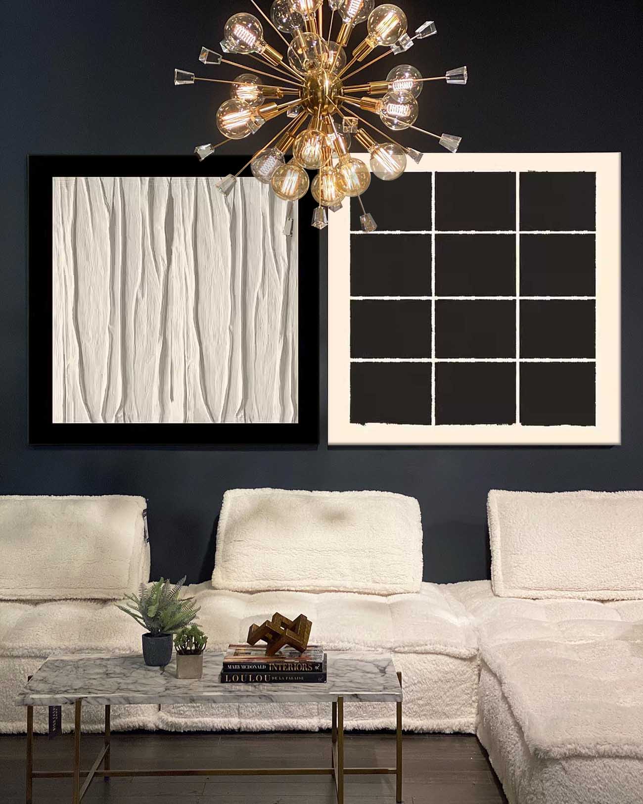 Elegant Minimalist Oil Painting for Modern Home Decor and Art Enthusiasts