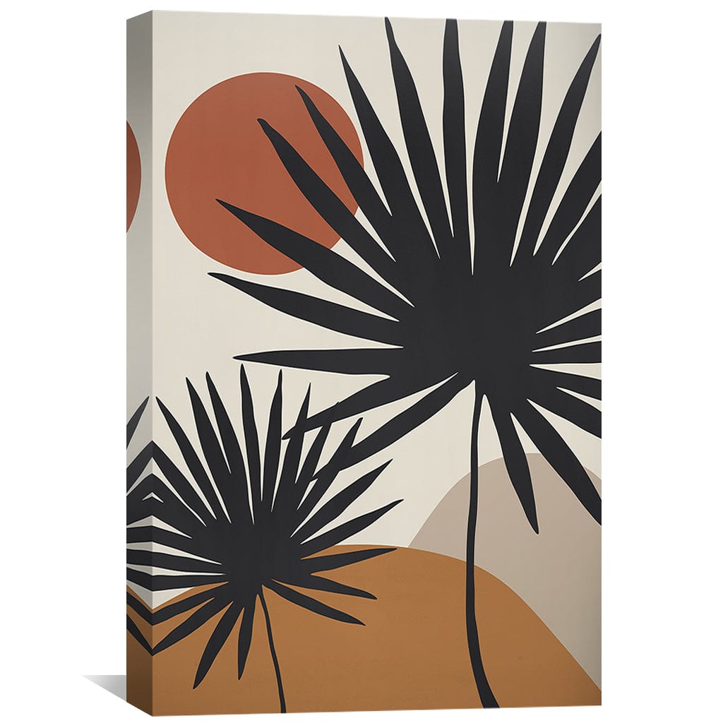 Modern Abstract Floral Oil Painting for Contemporary Home Decor