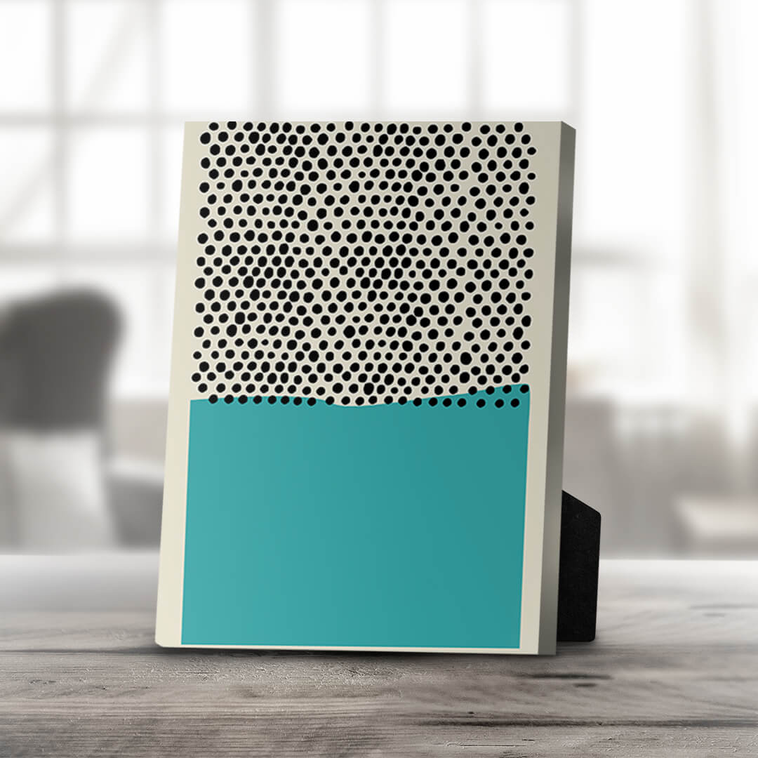 Contemporary Ocean-Inspired Abstract Art Canvas for Modern Decor