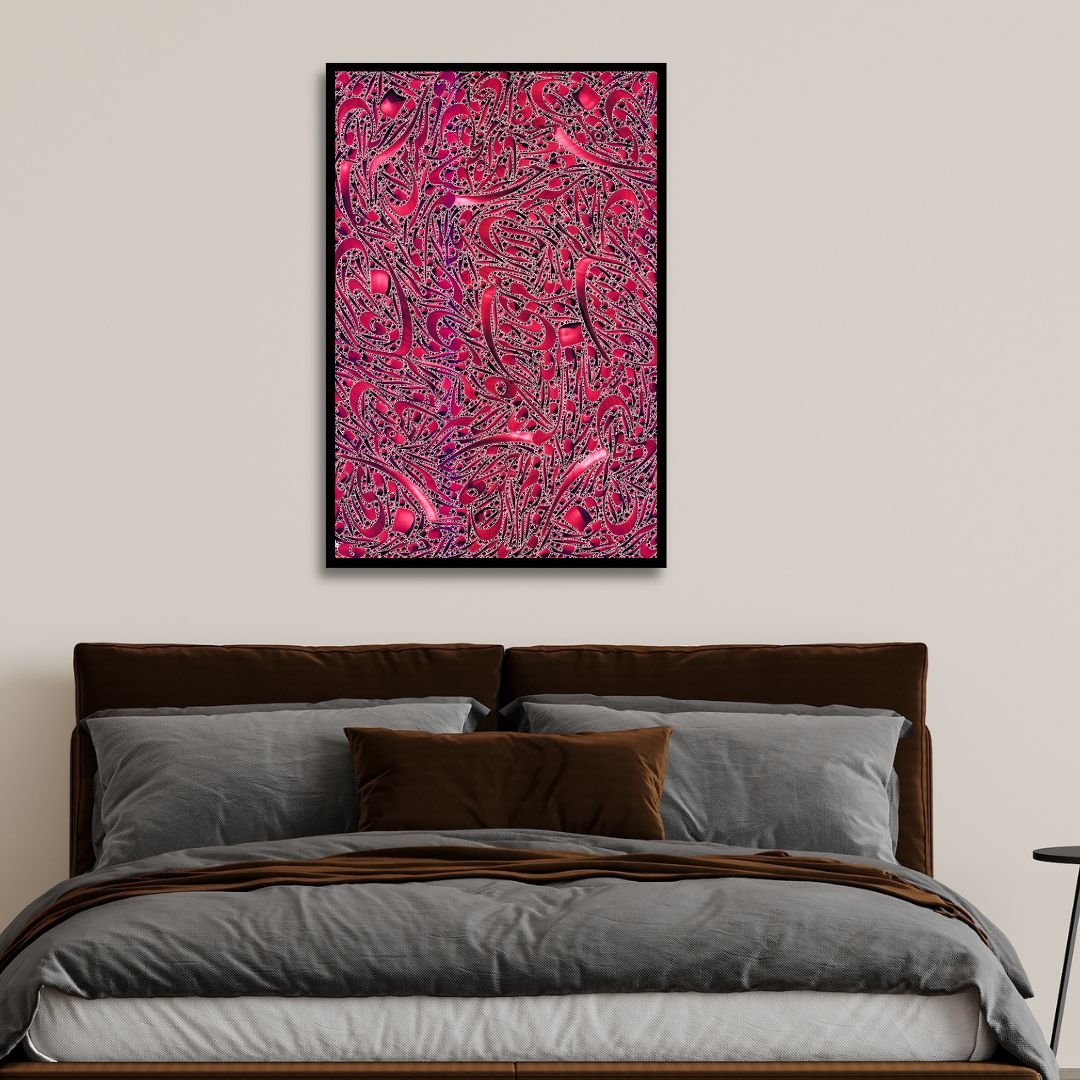 Persian Poem Calligraphy Art | بستان