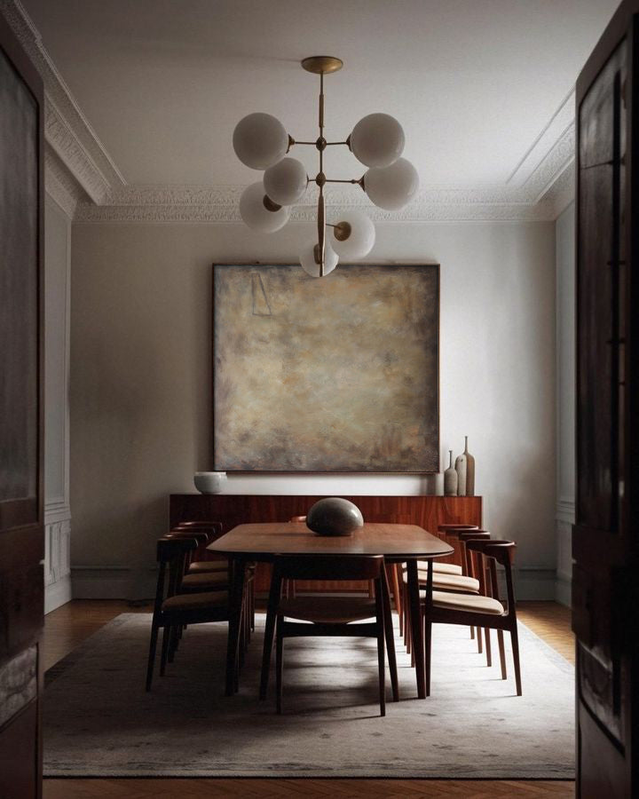 Contemporary Abstract Oil Painting for Modern Home Decor