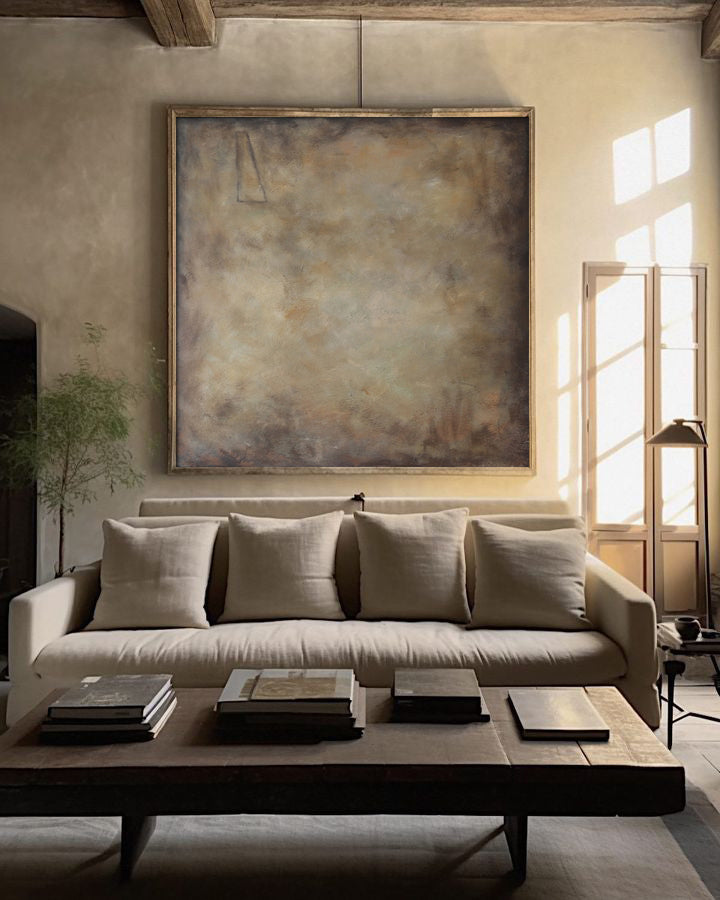 Contemporary Abstract Oil Painting for Modern Home Decor