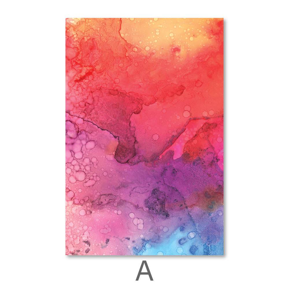 Colorful Abstract Oil Painting for Vibrant Home Decor and Artistic Living Spaces