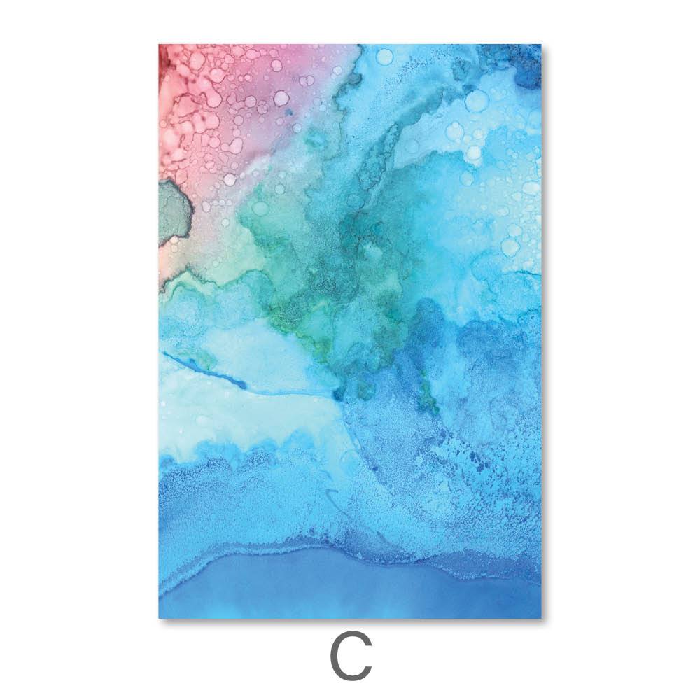 Colorful Abstract Oil Painting for Vibrant Home Decor and Artistic Living Spaces