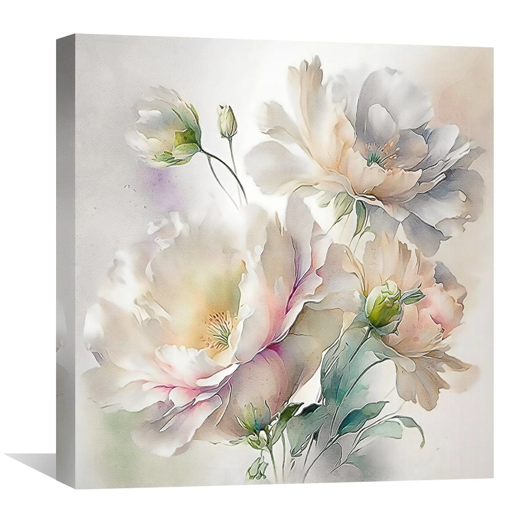 Elegant Floral Oil Painting on Canvas – Perfect for Home Décor