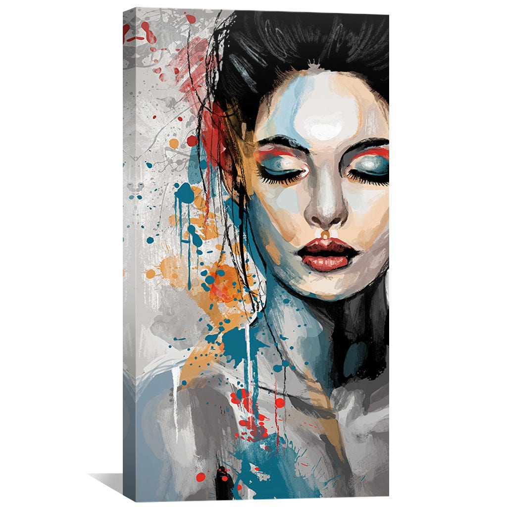 Abstract Beauty: Emotion and Color in Oil Painting Artwork