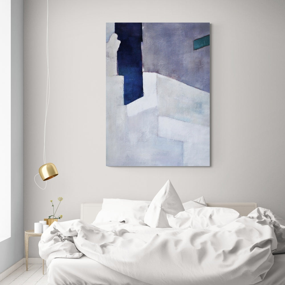 Contemporary Abstract Oil Painting of Freedom and Space