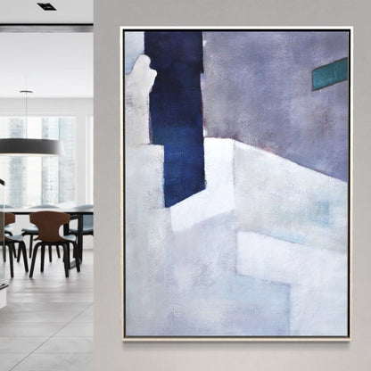 Contemporary Abstract Oil Painting of Freedom and Space
