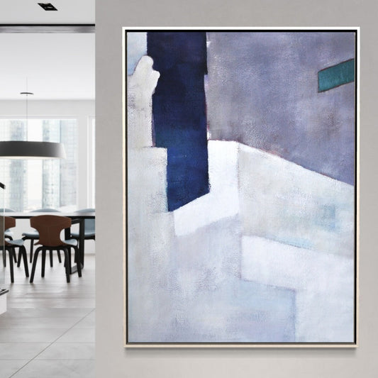 Contemporary Abstract Oil Painting of Freedom and Space