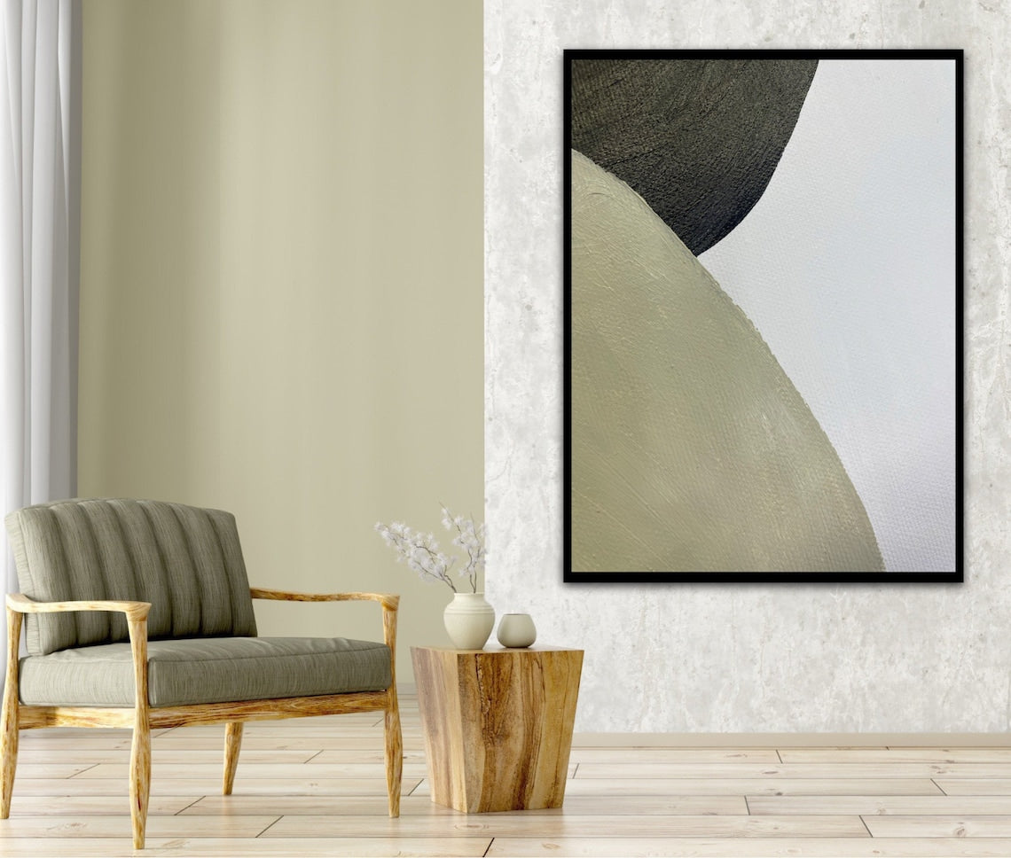 Contemporary Abstract Oil Painting for Modern Home Decor