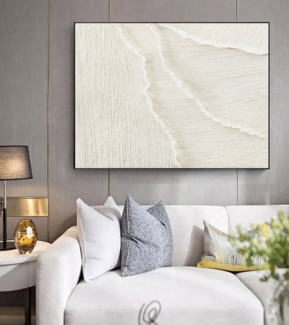 Serene Dune Landscape Oil Painting for Modern Home Decor