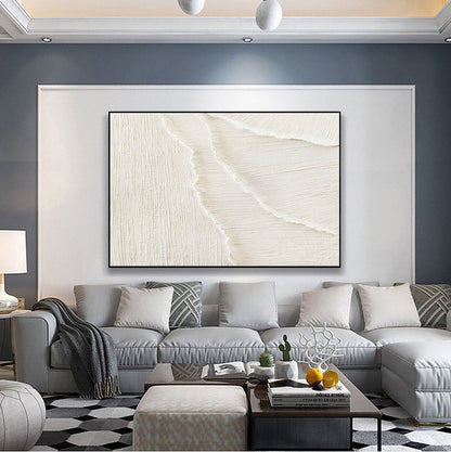 Serene Dune Landscape Oil Painting for Modern Home Decor