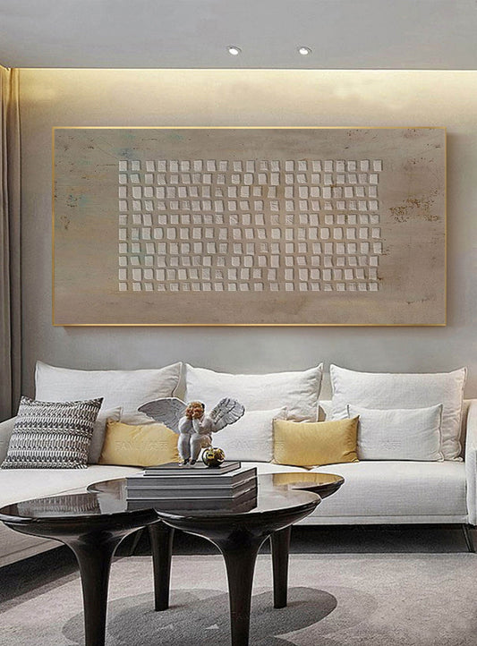 Contemporary Urban Abstract Canvas Art for Modern Home Decor