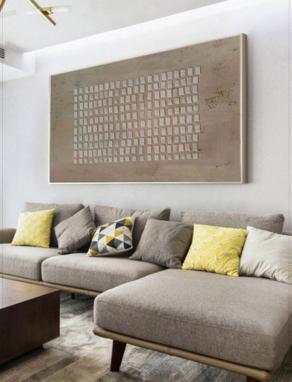 Contemporary Urban Abstract Canvas Art for Modern Home Decor