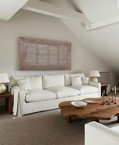 Serene Whispering Sands Contemporary Oil Painting for Elegant Home Decor