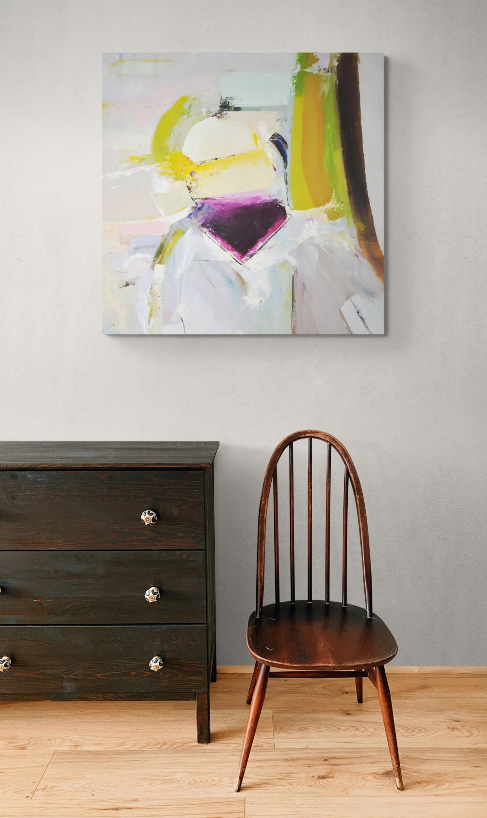 Whimsical Inner Childhood: Embrace Your Playful Spirit in Vibrant Oil Painting