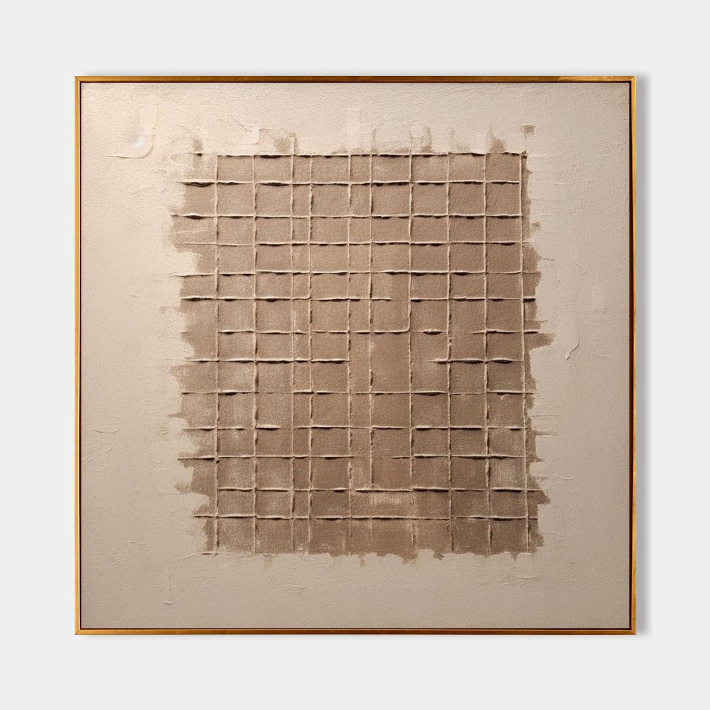 Minimalist Wabi-Sabi Oil Painting for Serene Home Decor and Unique Wall Art