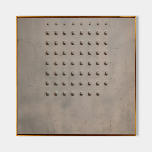Minimalist Wabi-Sabi Oil Painting for Modern Home Decor and Unique Wall Art