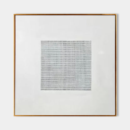 Minimalist Wabi-Sabi Abstract Oil Painting for Modern Home Decor