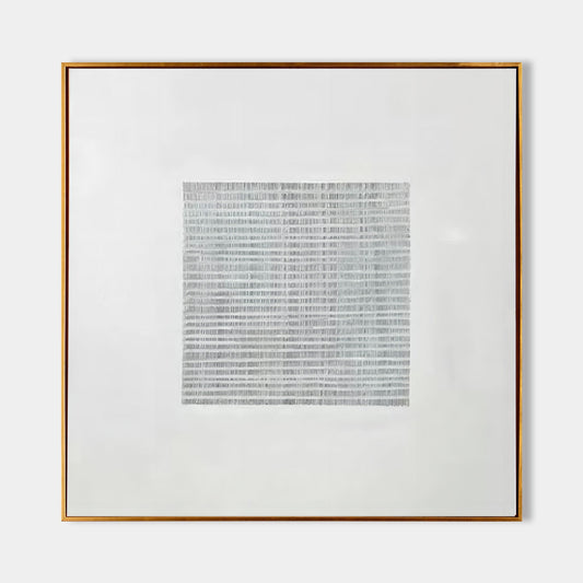 Minimalist Wabi-Sabi Abstract Oil Painting for Modern Home Decor