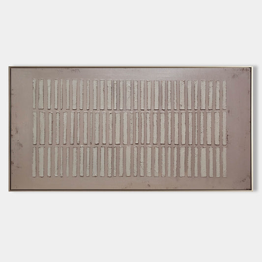 Minimalist Wabi-Sabi Oil Painting for Contemporary Home Decor