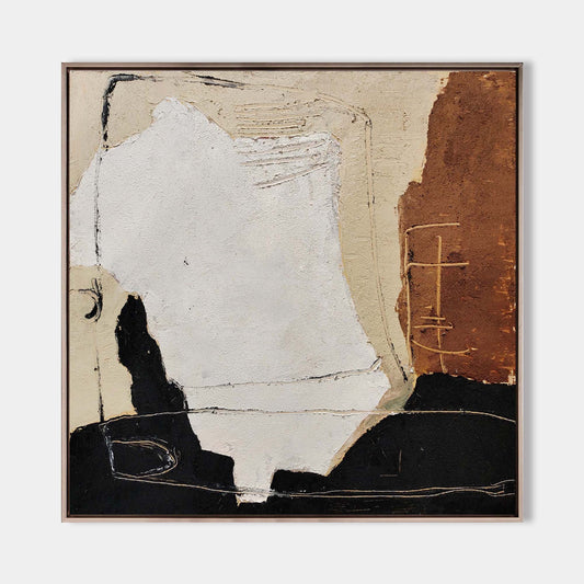 Contemporary Abstract Oil Painting for Modern Home Decor and Art Collection