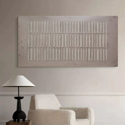 Minimalist Wabi-Sabi Oil Painting for Contemporary Home Decor