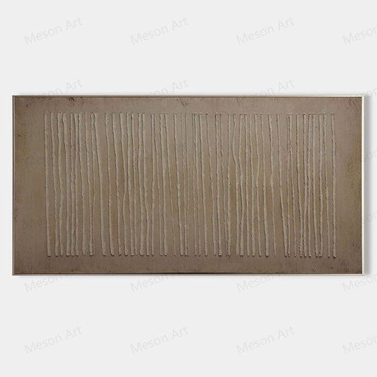 Minimalist Abstract Oil Painting for Modern Home Decor