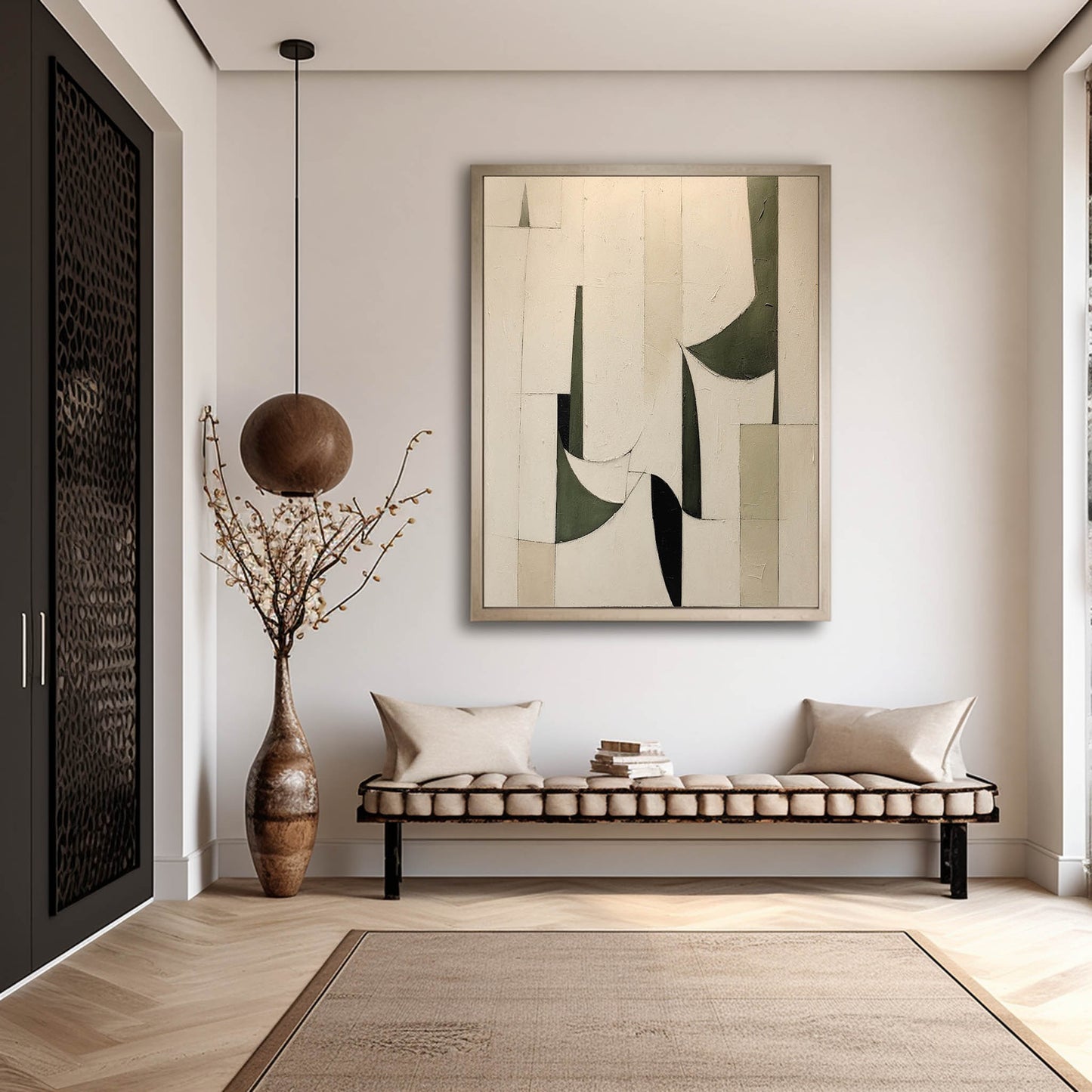 Elegant Wabi-Sabi Wall Art for Minimalist Home Decor
