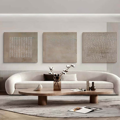 Abstract Serenity: Contemporary Oil Painting for Tranquil Home Decor