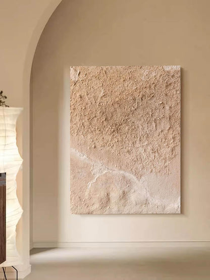 Elegant Minimalist Abstract Oil Painting for Modern Home Decor