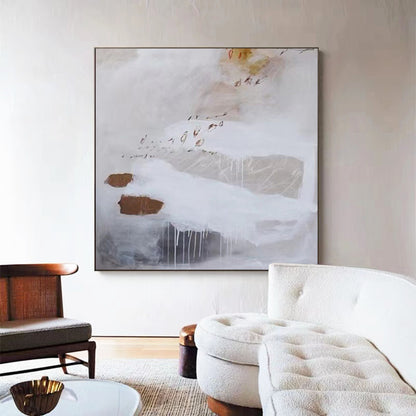 Contemporary Abstract Oil Painting for Modern Home Decor