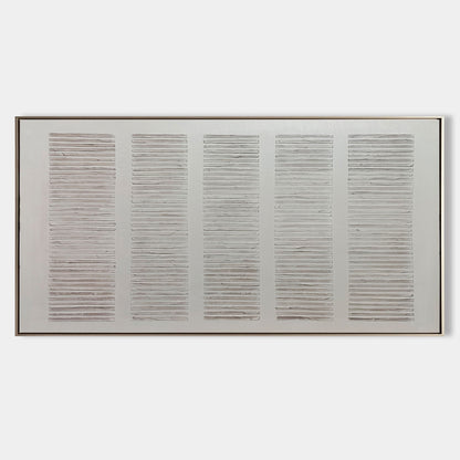 Minimalist Wabi-Sabi Oil Painting for Modern Home Decor and Wall Art