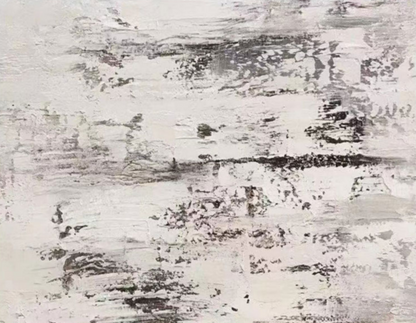 Minimalist Abstract Oil Painting for Modern Home Decor