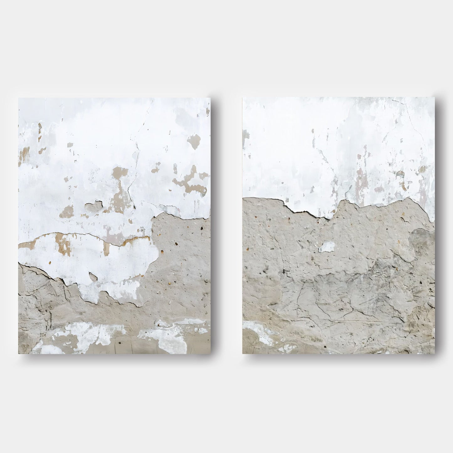 Contemporary Abstract Wall Art Duo for Modern Home Decor